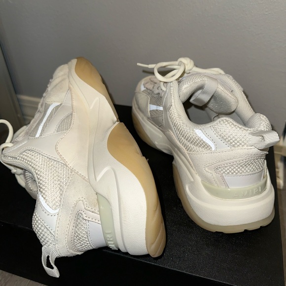 Men Amiri Bone Sneakers - Picture 6 of 12